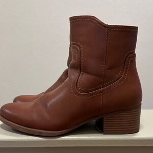 Naturalizer Chestnut Ankle Booties